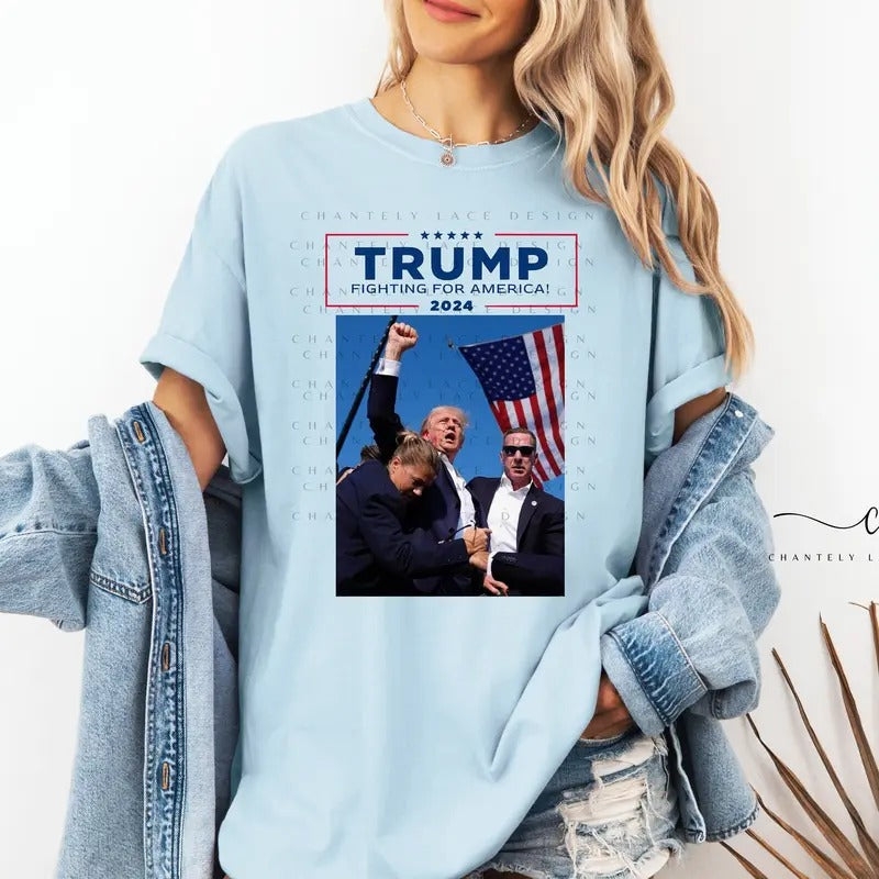 Trump shirt, republican shirt, maga 2024, trump merch, election 2024 Shirt Hoodie, Sweatshirt | UrbanDripWear.com