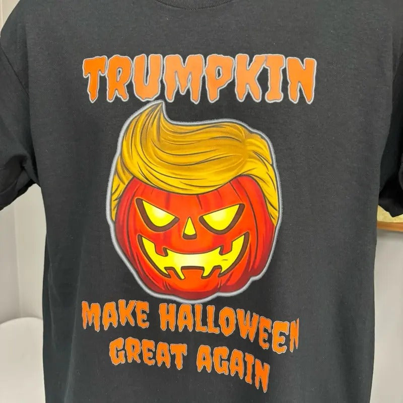 Trumpkin Make Halloween Great Again T shirt Cotton Menswear Hoodie, Sweatshirt | UrbanDripWear.com