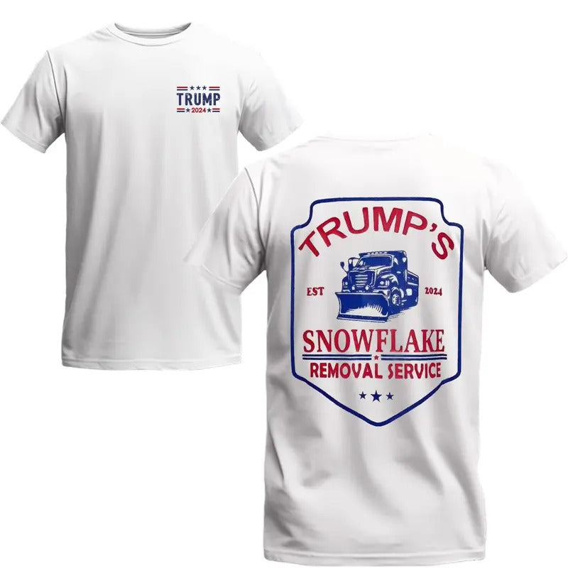 Trumps EST 2024 Snowflake Removal Service Shirt Fu_681 - Unisex And Inclusive - Multiple Colorways