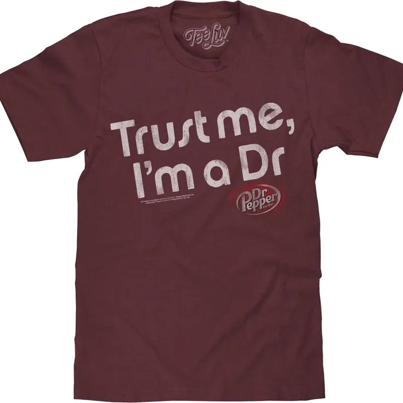 Trust Me, I'm A Dr Big and Tall T-Shirt - Red Hoodie, Sweatshirt | UrbanDripWear.com