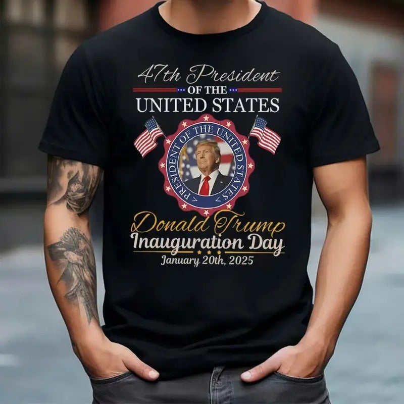 Truump Inauguration Day Shirt, Trummp Supporters Shirt, Xmas Graphic Tee Hoodie, Sweatshirt | UrbanDripWear.com