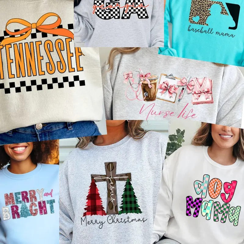 One Sweatshirt Ready-To-Go Sweatshirt/Tshirt--You Choose From What Is Available In Your Size! Hoodie | UrbanDripWear.com