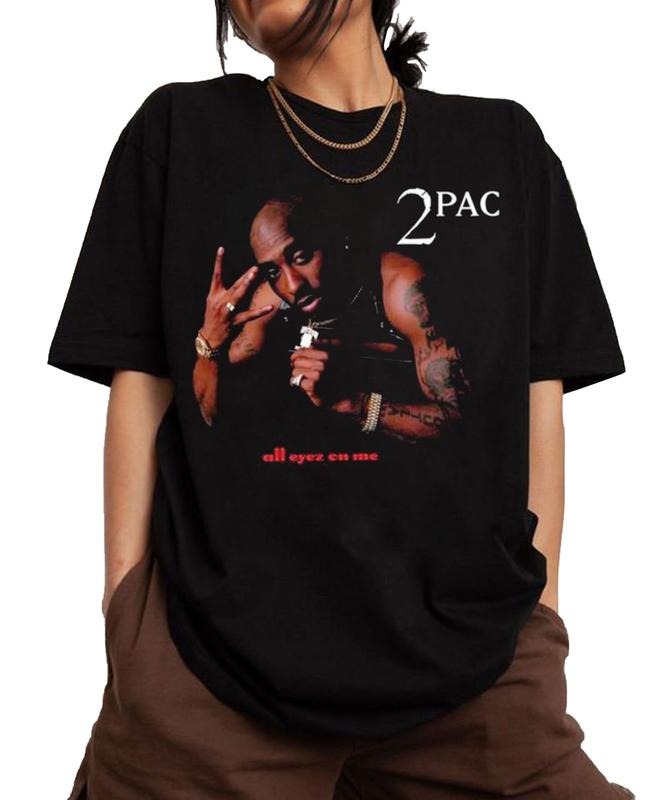 Tupac All Eyez On Me Graphic Tees, Vintage Tupac Shakur Shirt, Tupac Shirt, 2Pac Shirts, Vintage 90s Bootleg Tupac Shirt,...