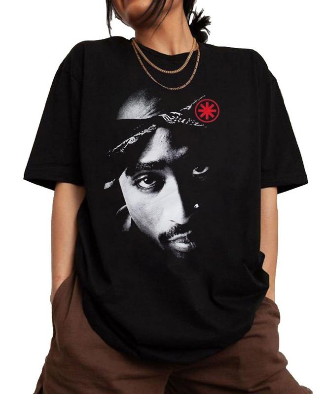 Tupac Graphic Tee, 2Pac 90s Shirt, 2Pac Shirts, Vintage 90s Bootleg Tupac Shirt, 90s Merch, Hip Hop 90s Shirt, Rapper...