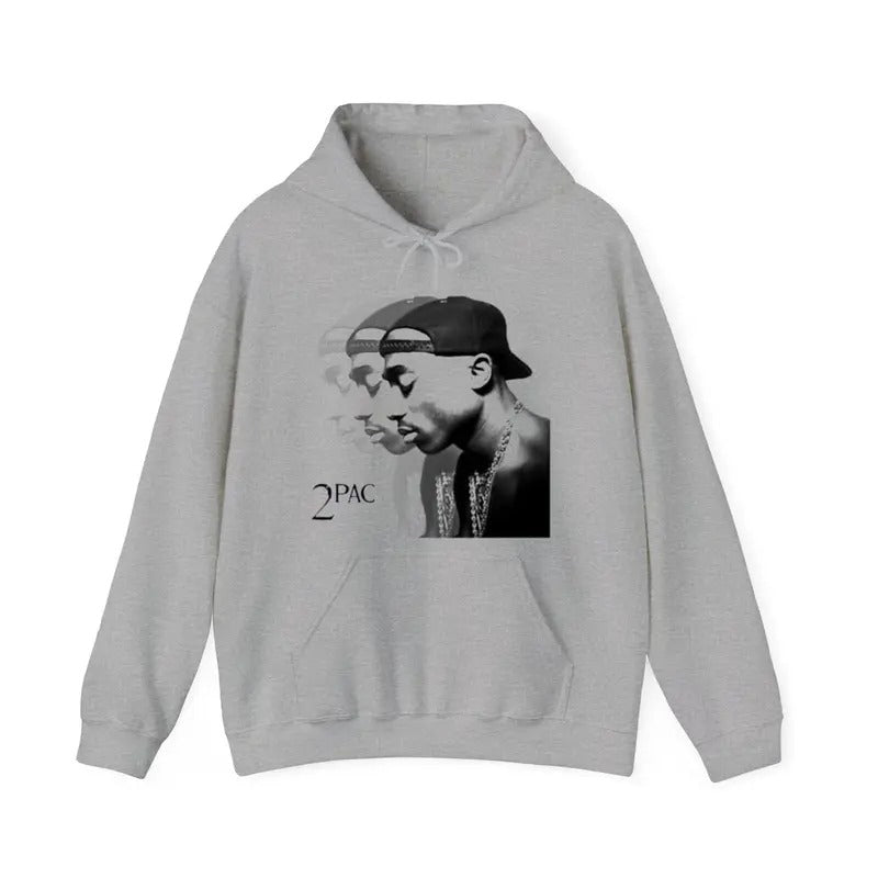 Tupac Repeat Hoodie Sweatshirt T-shirt, TuPac Shirt, Tupac Shakur Shirt, 2Pac Shirt, 90s Merch, Rapper Shirt, Hip Hop 90s...