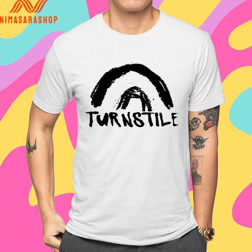 Turnstile Double Rainbow Shirts