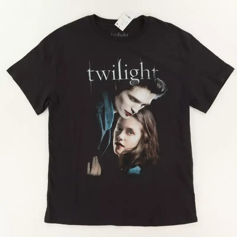 Twilight 2023 Movie Graphic Solid T-Shirt Black Cotton Shirt Streetwear Hoodie, Sweatshirt | UrbanDripWear.com