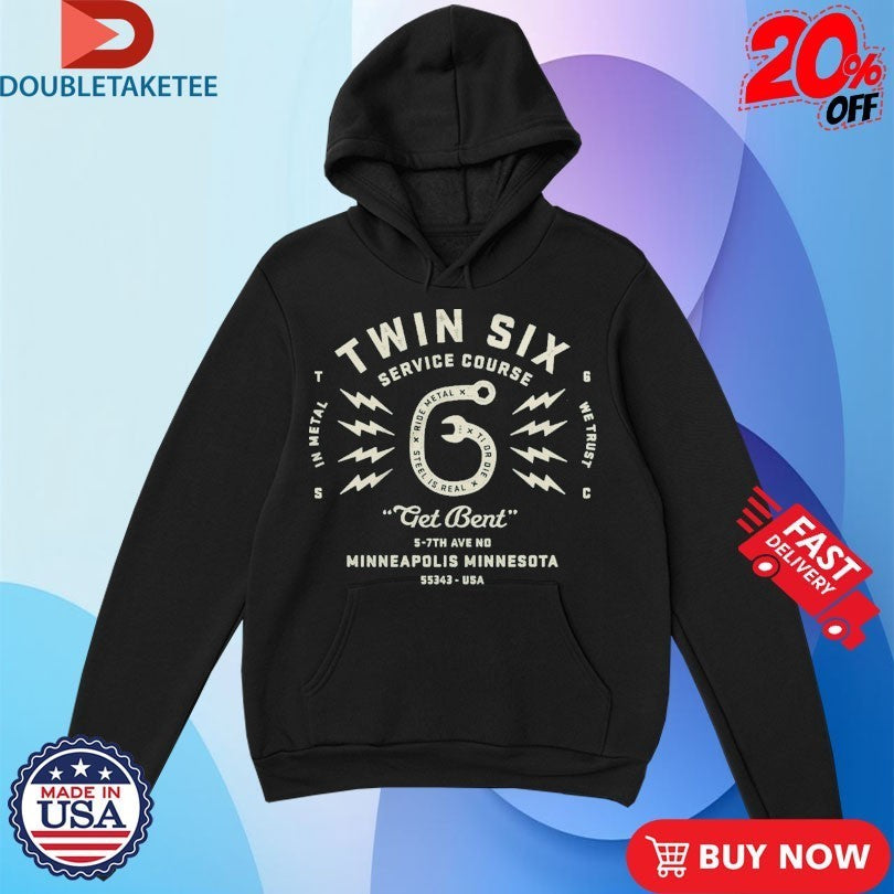 Twin Six Get Bent Minneapolis Minnesota Shirts