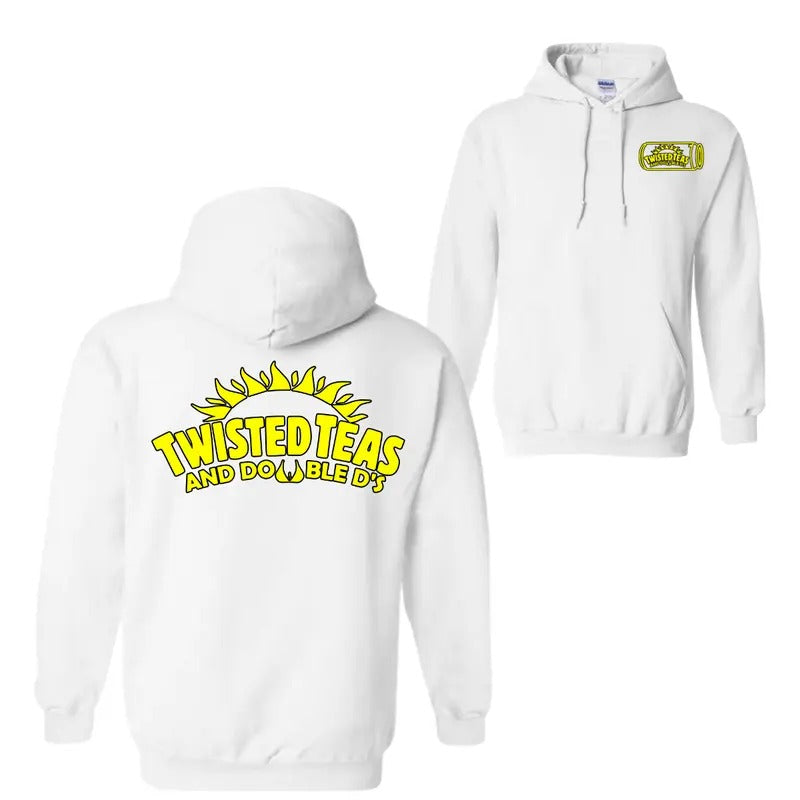 Twisted Teas and Double D's Hoodie Sweatshirt T-Shirt, Unisex Shirt, For Men, For Women, Trendy Shirt | UrbanDripWear.com