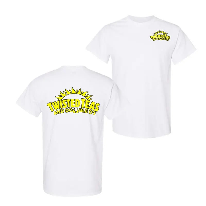 Twisted Teas and Double D's ver2, Unisex Black Short Sleeve Shirt Hoodie, Sweatshirt | UrbanDripWear.com