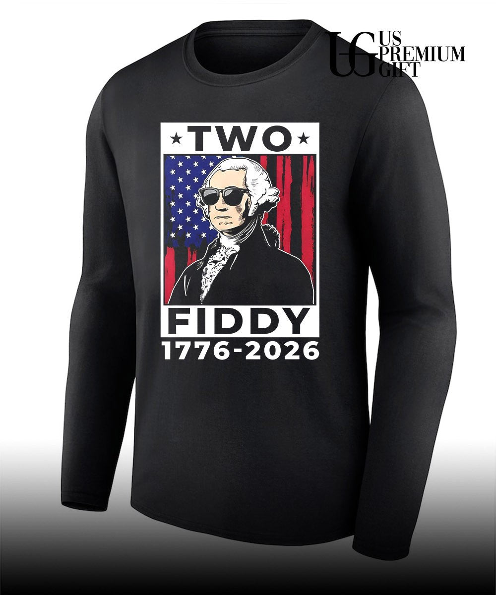 Two Fiddy Washington 1776-2026 shirt