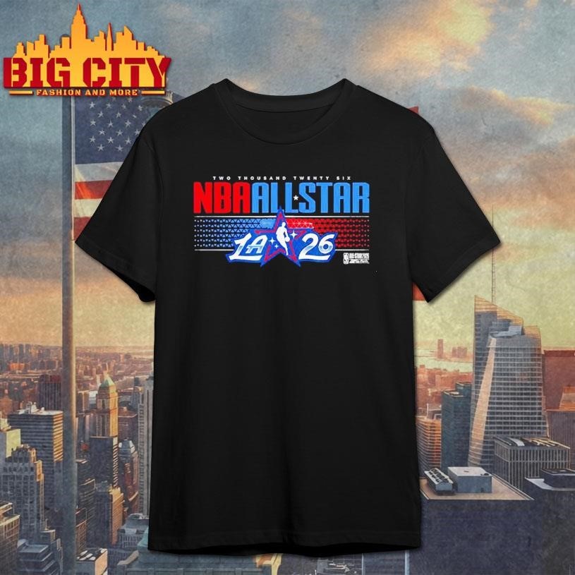 Two Thousand Twenty Six NBA Official 2026 All-Star Shirt