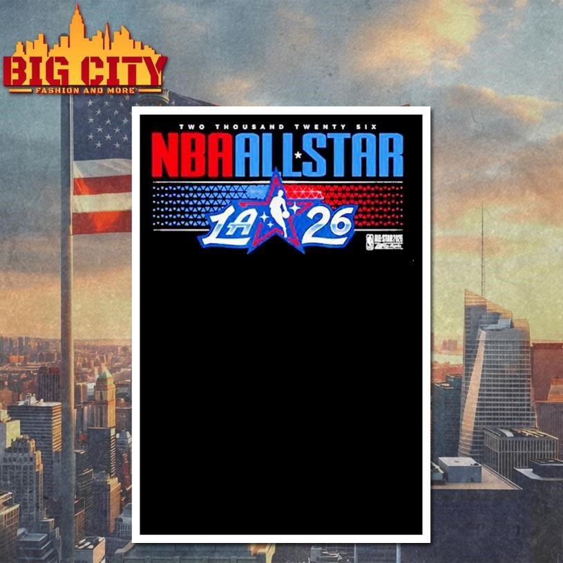 Two Thousand Twenty Six NBA Official 2026 All-Star Shirt