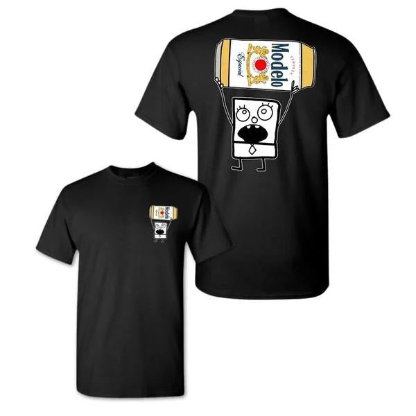 Two-sided Modelo T-shirt, Funny Summer Graphic Tee, Trendy Outdoors Beer Lover Sweatshirt, Unisex Hoodie | UrbanDripWear.com