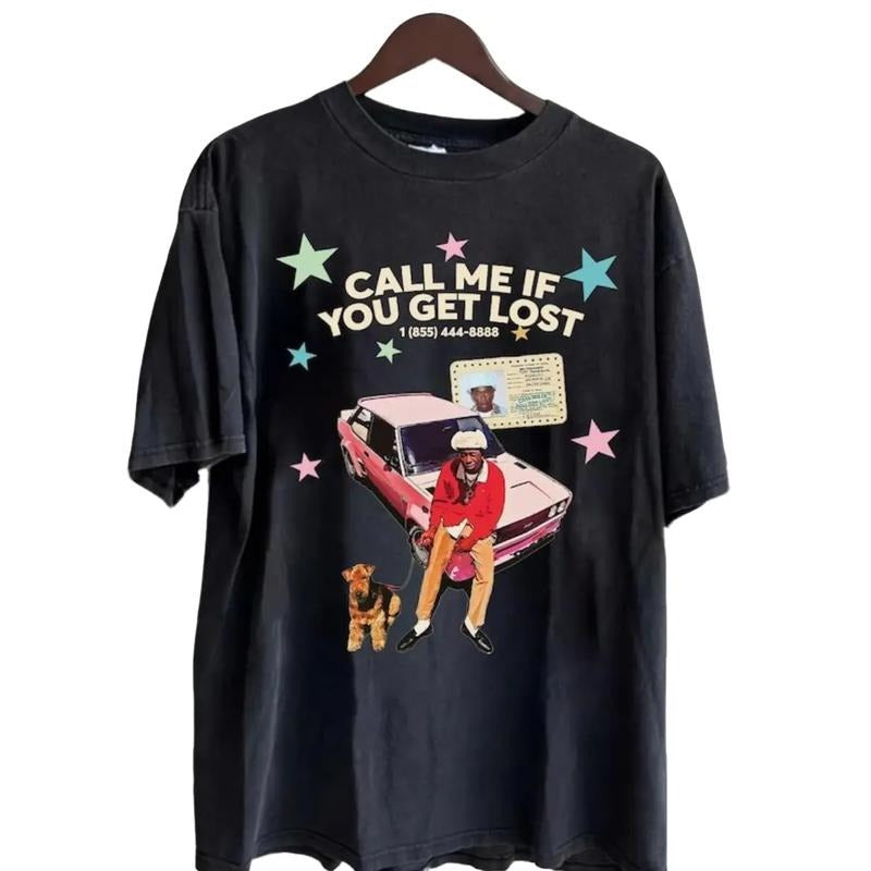Tyler The Creator Nostalgiia Shirt, Call Me If You Get Lost Vintage Shirt Hoodie, Sweatshirt | UrbanDripWear.com