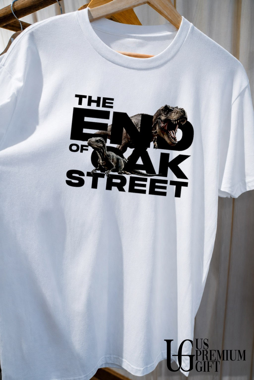 Tyrannosaurus rex The End of Oak Street shirt
