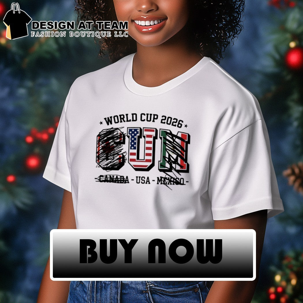 U World Cup 2026 Canada and Mexico eliminated CUM World Cup 2026 shirt