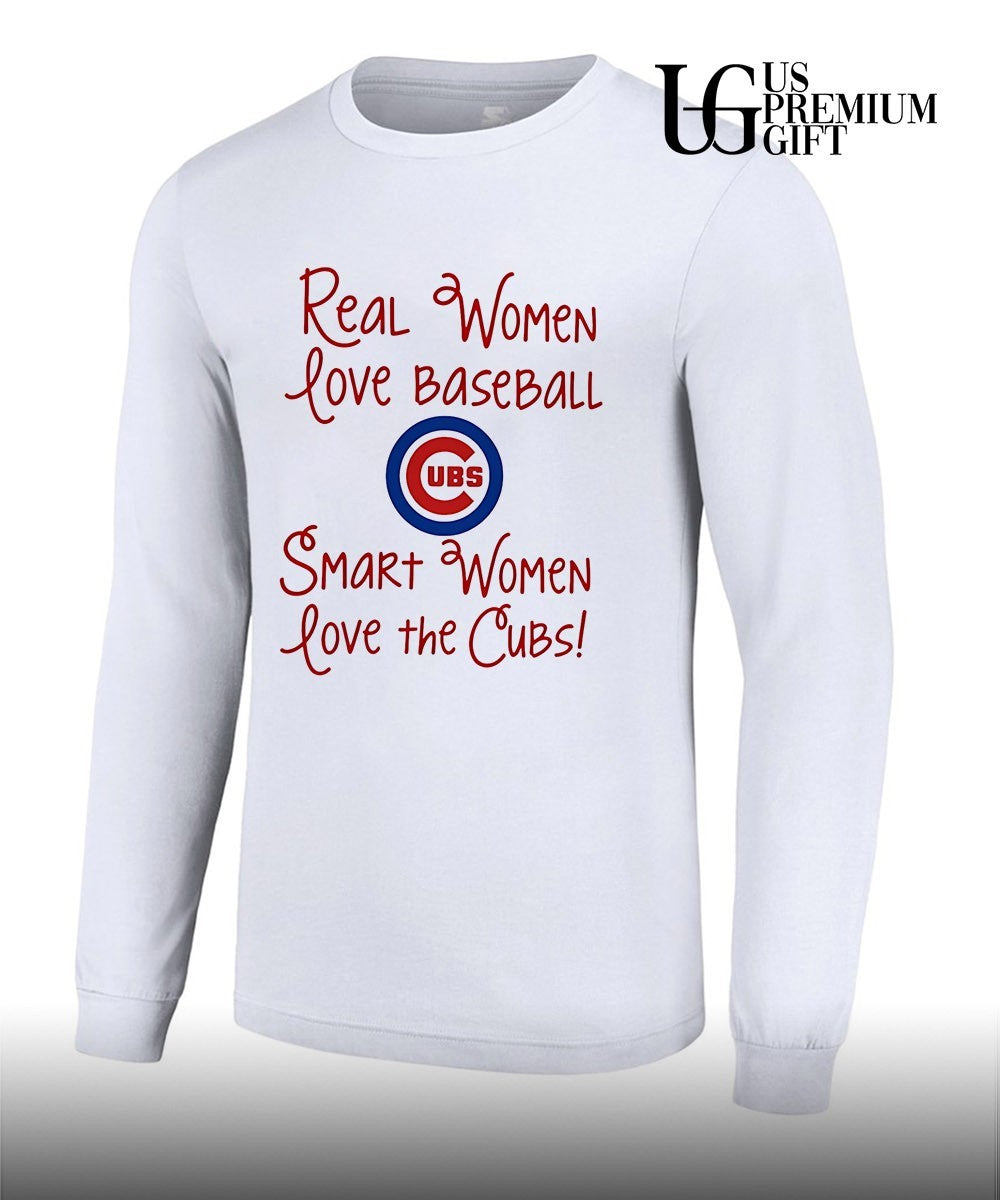 Real Women Love Baseball Smart Women Love the Cubs Baseball 2026 shirt