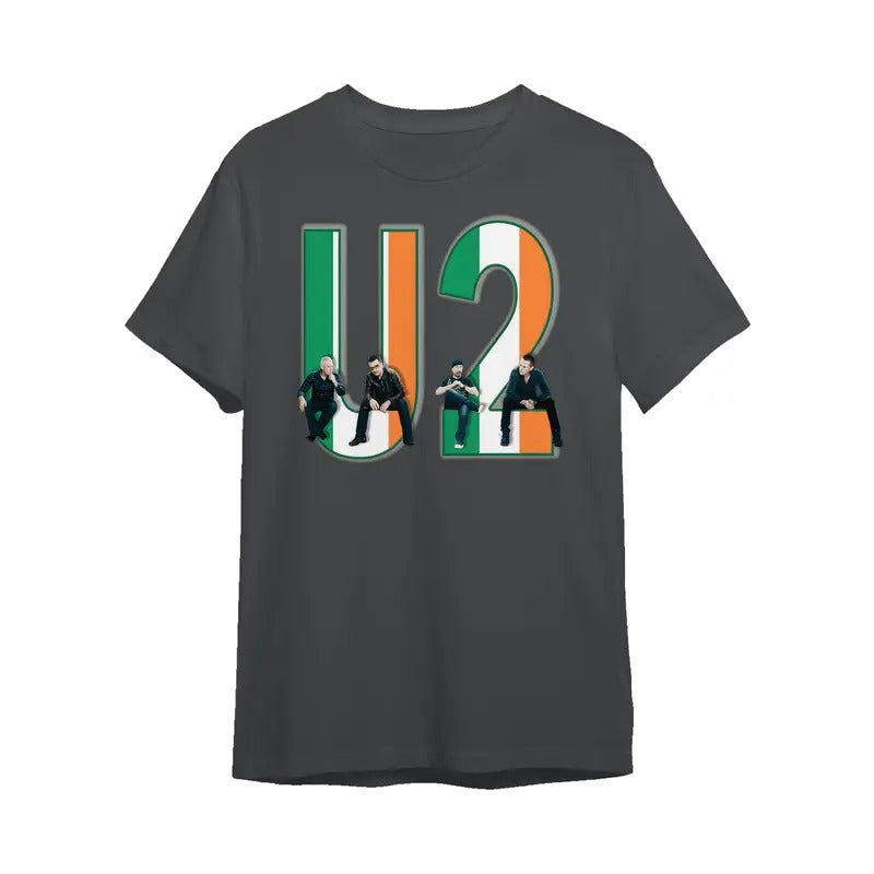 U2 t shirt - U2 with Irish Flag, cuteshirts, cute shirts Hoodie, Sweatshirt | UrbanDripWear.com
