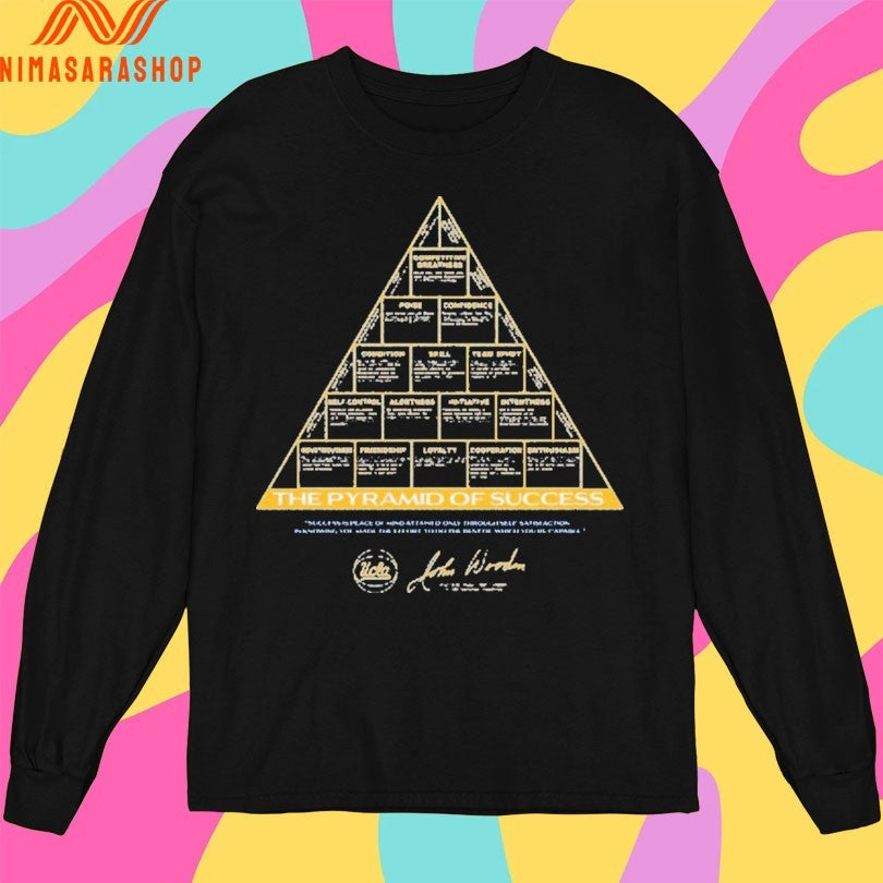 UCLA John Wooden The Pyramid Of Success Shirts