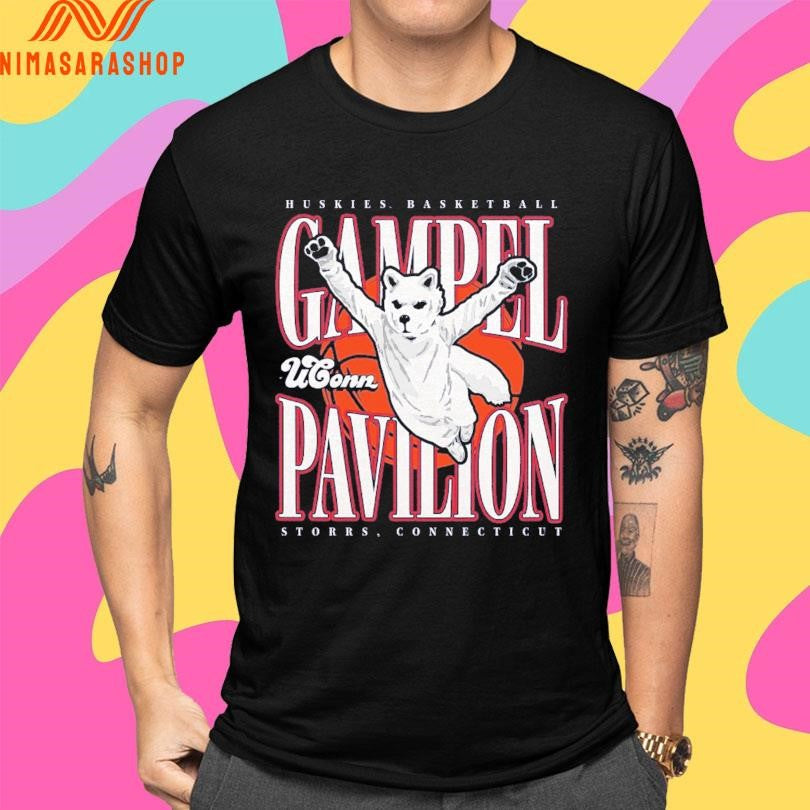 UConn Huskies Basketball Gampel Pavilion Storrs Connecticut Shirts