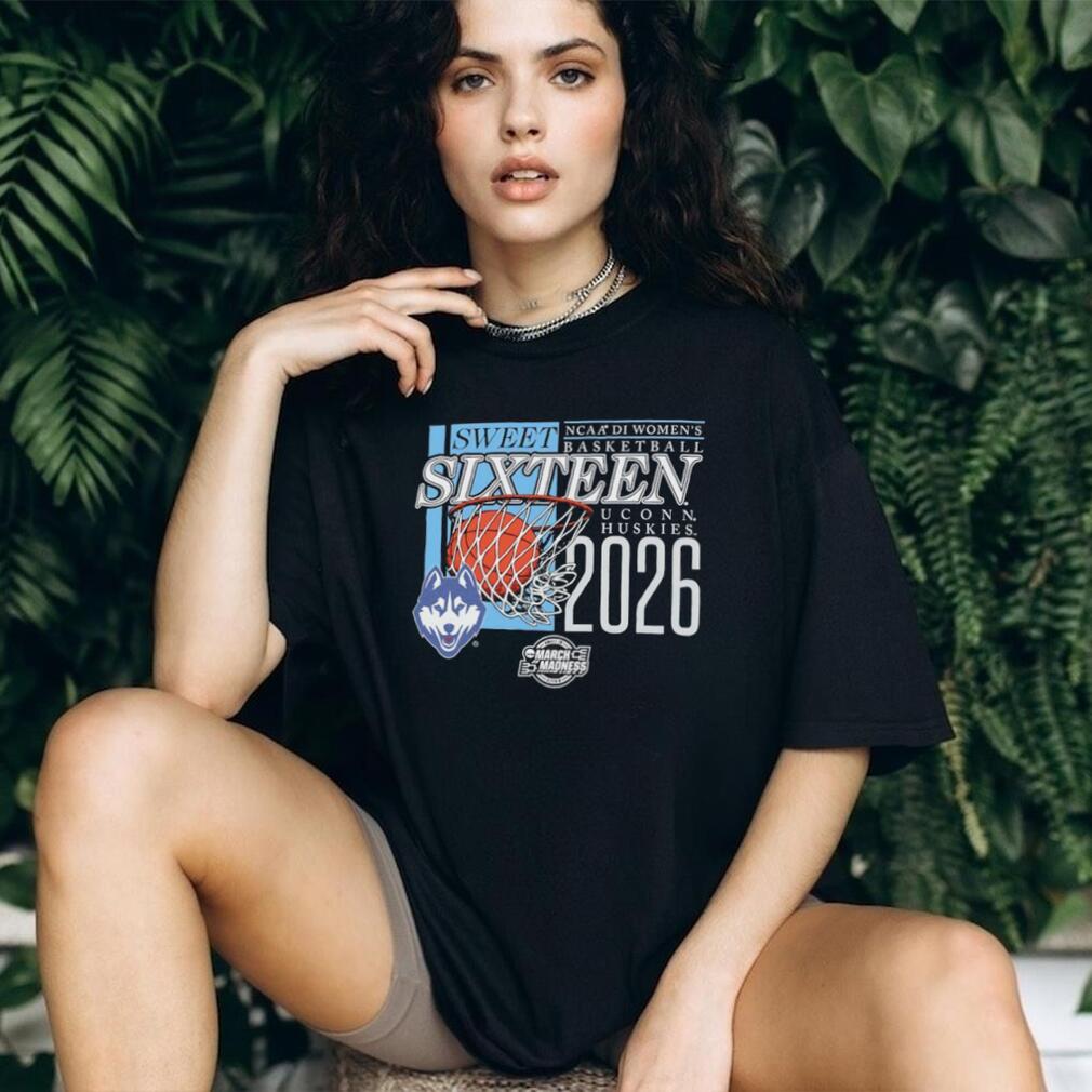 UConn Huskies NCAA Women’s Basketball Sweet SixT shirtn 2026 Shirt
