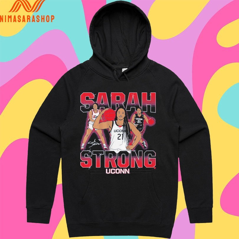 UConn Huskies Women’s Basketball Sarah Strong Masterpiece Shirts