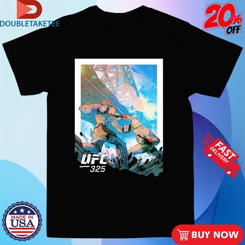 UFC 325 Volkanovski Vs Lopes 2 Series Comic Shirts