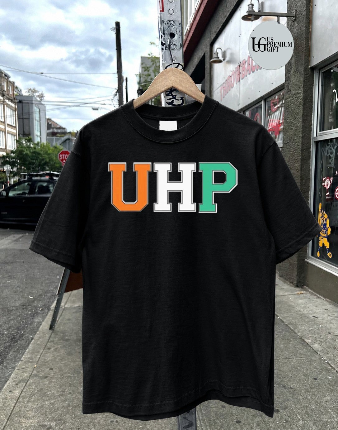 UHP Logo Typography shirt