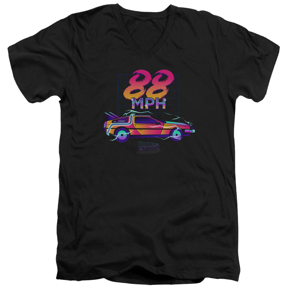 Back To The Future 88 Mph - Men's V-Neck T-Shirt