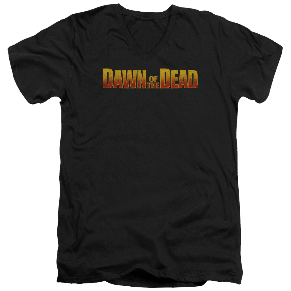 Dawn of the Dead Dawn Logo - Men's V-Neck T-Shirt