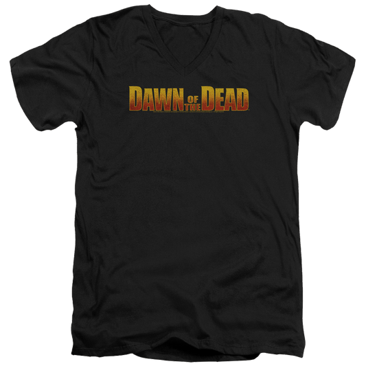 Dawn of the Dead Dawn Logo - Men's V-Neck T-Shirt