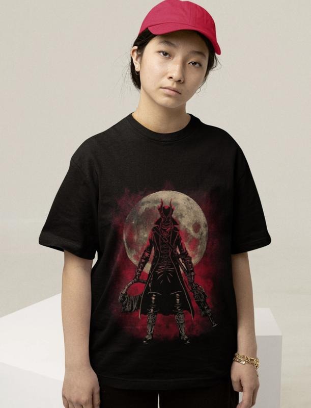 UNISEX - Bloodborne Gaming T-Shirt, Soulsborne The Hunter Shirt Menswear Top Hoodie, Sweatshirt | UrbanDripWear.com