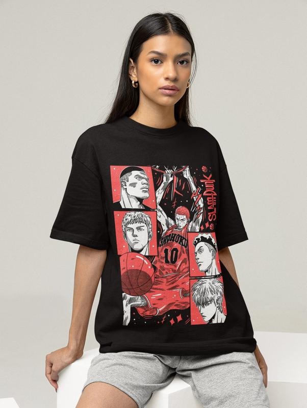 UNISEX - basketball Anime Tshirt, Sport 90s Anime Lovers, Otaku Ropa, Graphic Anime Unisex Shirt Sweatshirt, Hoodie,...