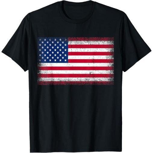 US Flag 4th of July USA Flag American Flag T-Shirt Made in USA Hoodie, Sweatshirt | UrbanDripWear.com
