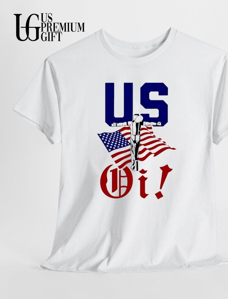 US Oi American Flag Punk Rock Skinhead Culture shirt