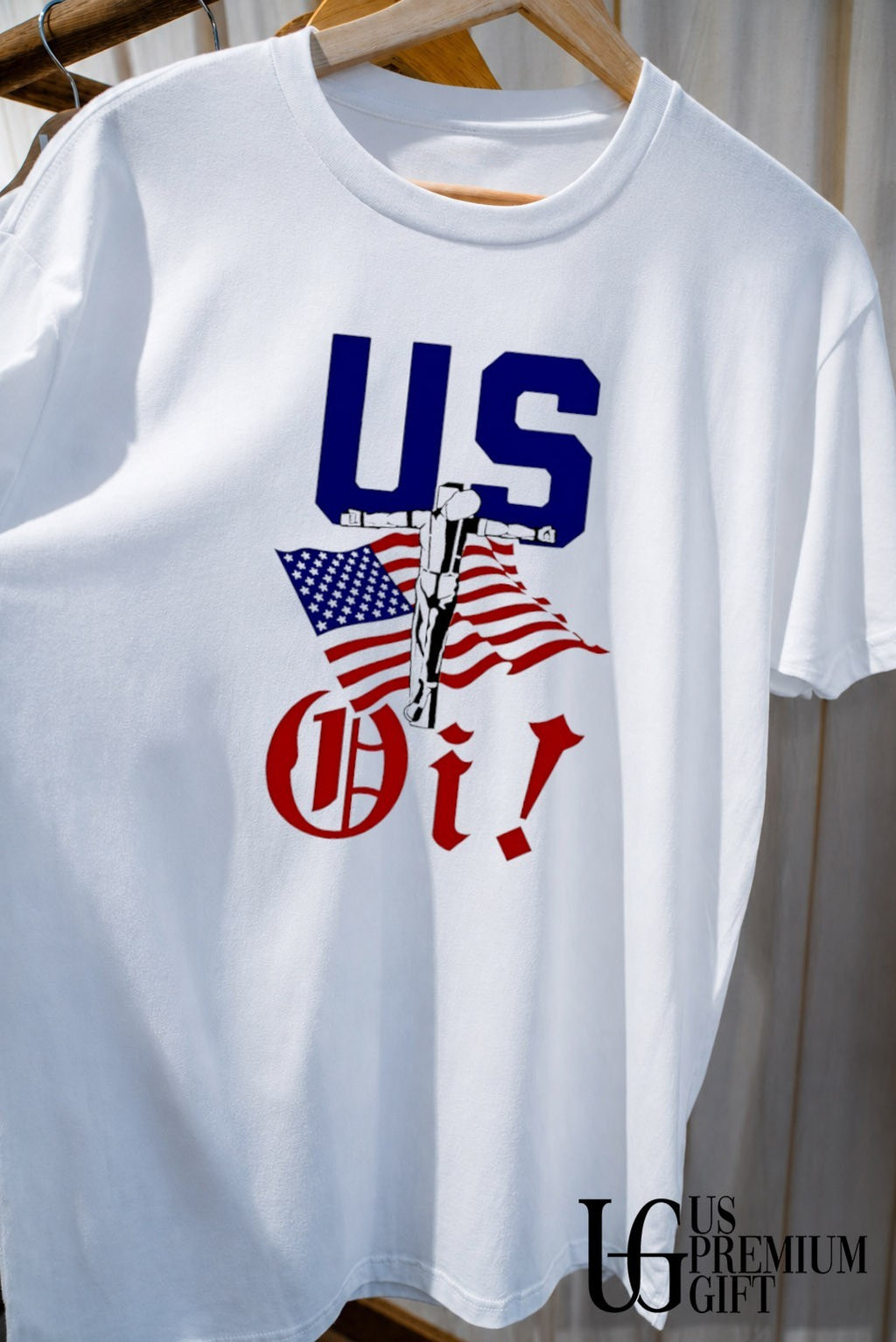 US Oi American Flag Punk Rock Skinhead Culture shirt