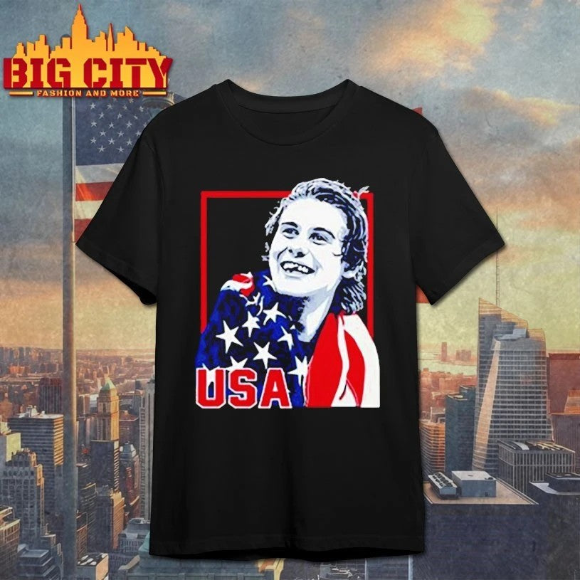 USA Champions Jack Hughes t-shirt