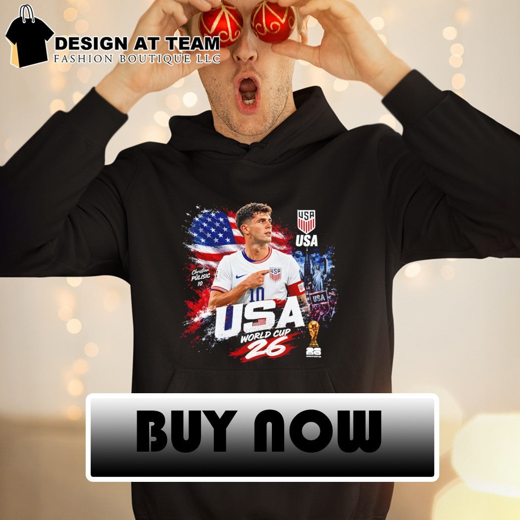 USA Christian Pulisic World Cup 26 shirt
