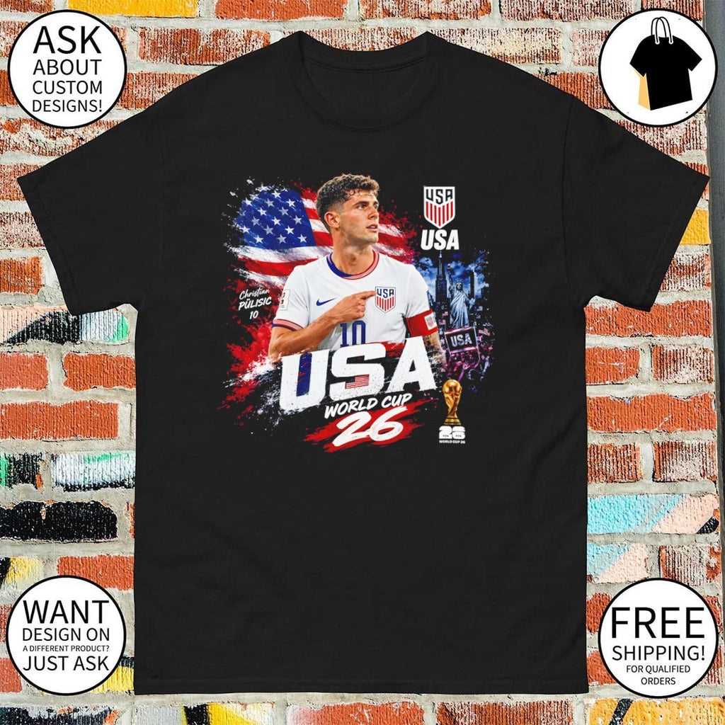 USA Christian Pulisic World Cup 26 shirt