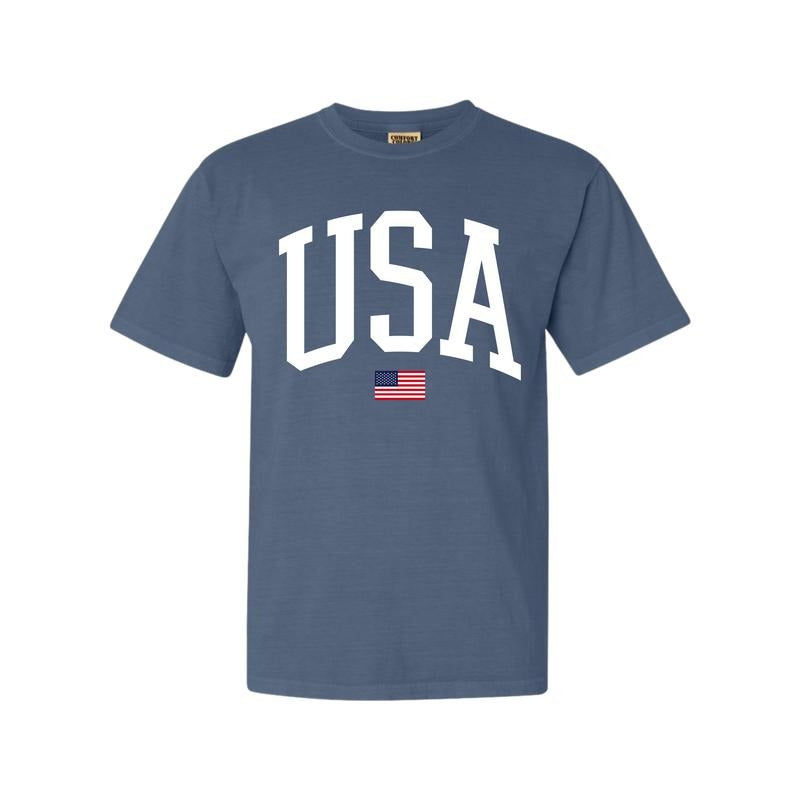 USA Flag Oversized Summer Graphic T-Shirt Hoodie, Sweatshirt | UrbanDripWear.com
