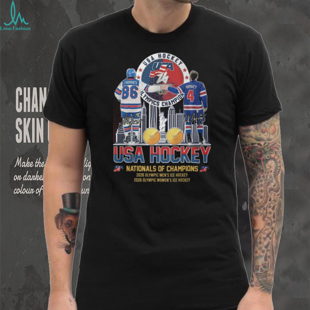 USA Hockey 2026 Olympic Champions Men’s & Women’s Ice Hockey T Shirt