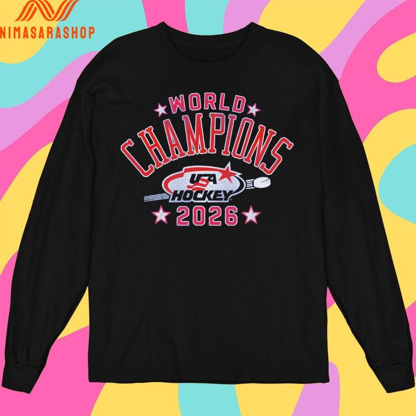 USA Hockey 2026 World Champions Shirts