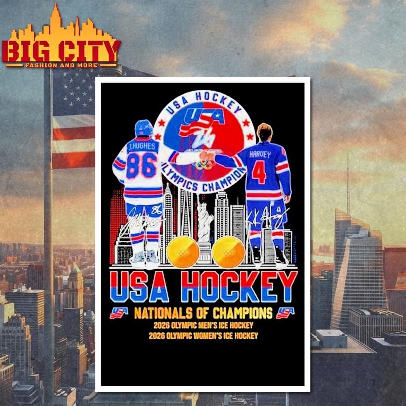 USA Hockey National Of Champions Signature 2026 Shirt