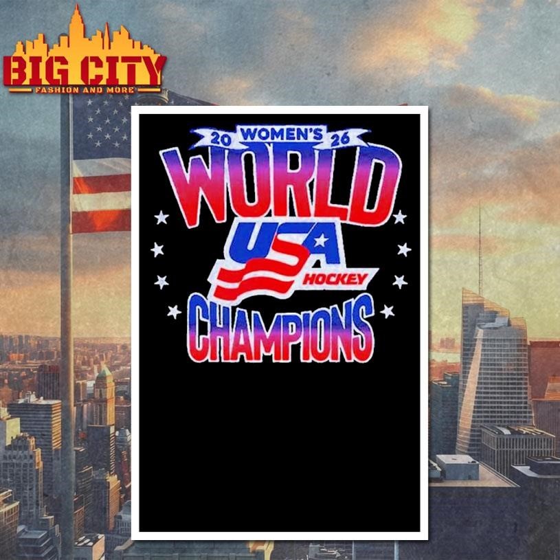 USA Hockey Women’s World Champions 2026 Shirt