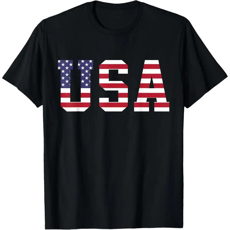 USA National American Flag 4th Of July T-Shirt made in usa Hoodie, Sweatshirt | UrbanDripWear.com