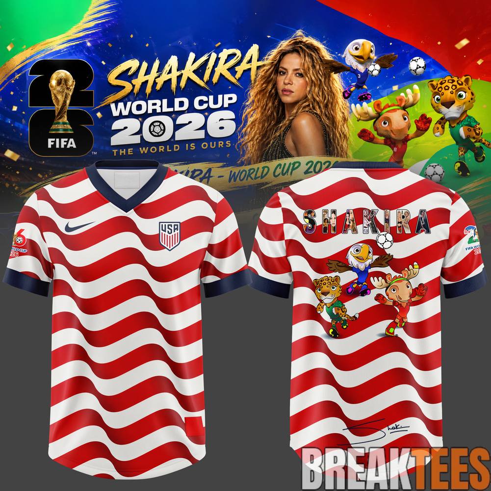 USA National Football Team x Shakira World Cup 2026 Rhythm Edition Jersey