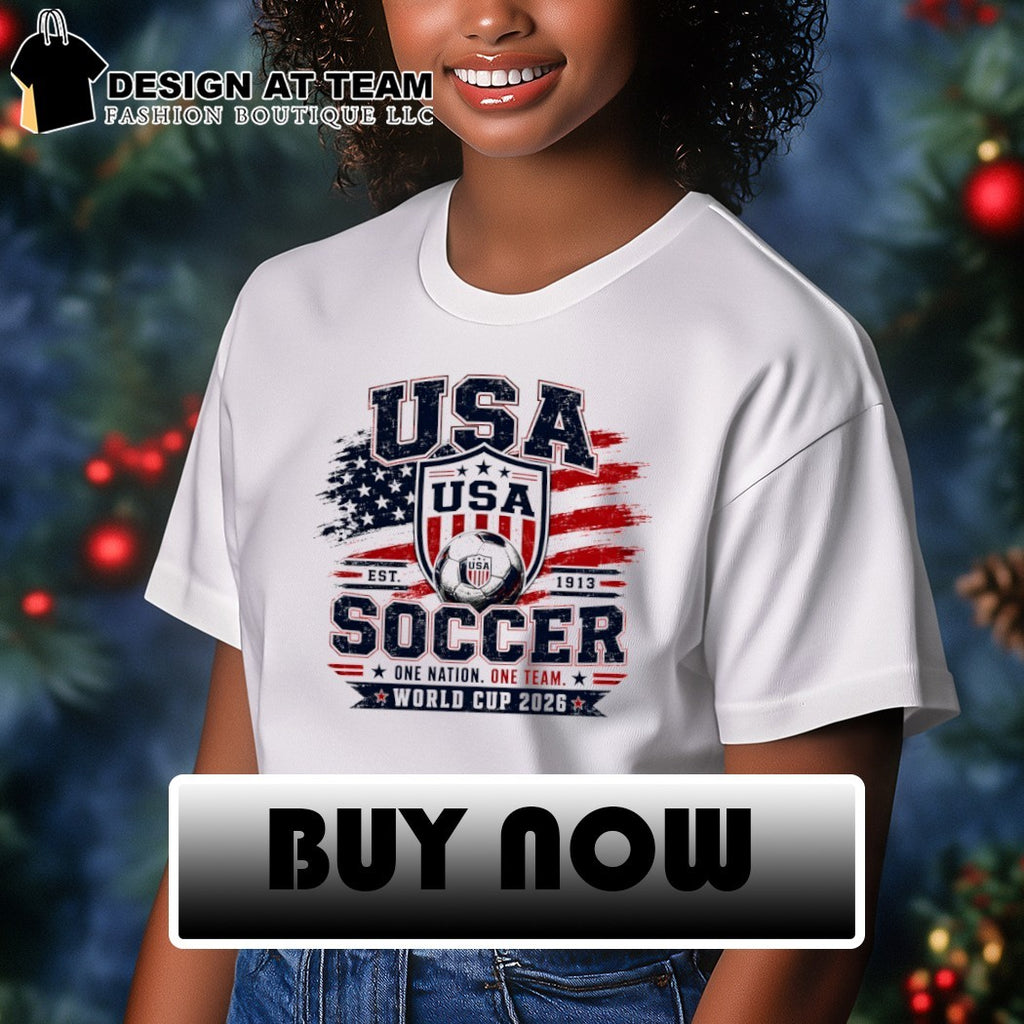 USA Soccer World Cup 2026 One Nation One Team Football shirt