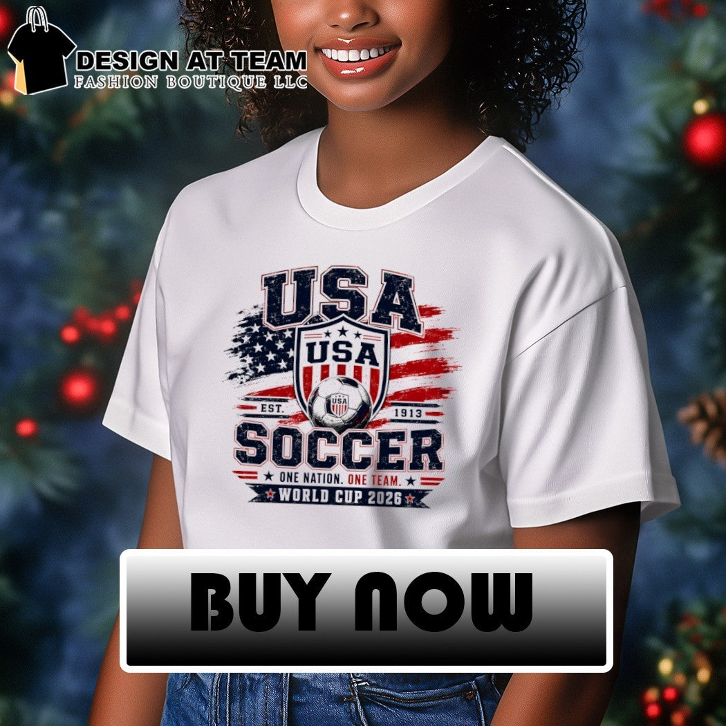 USA Soccer World Cup 2026 One Nation One Team Football shirt