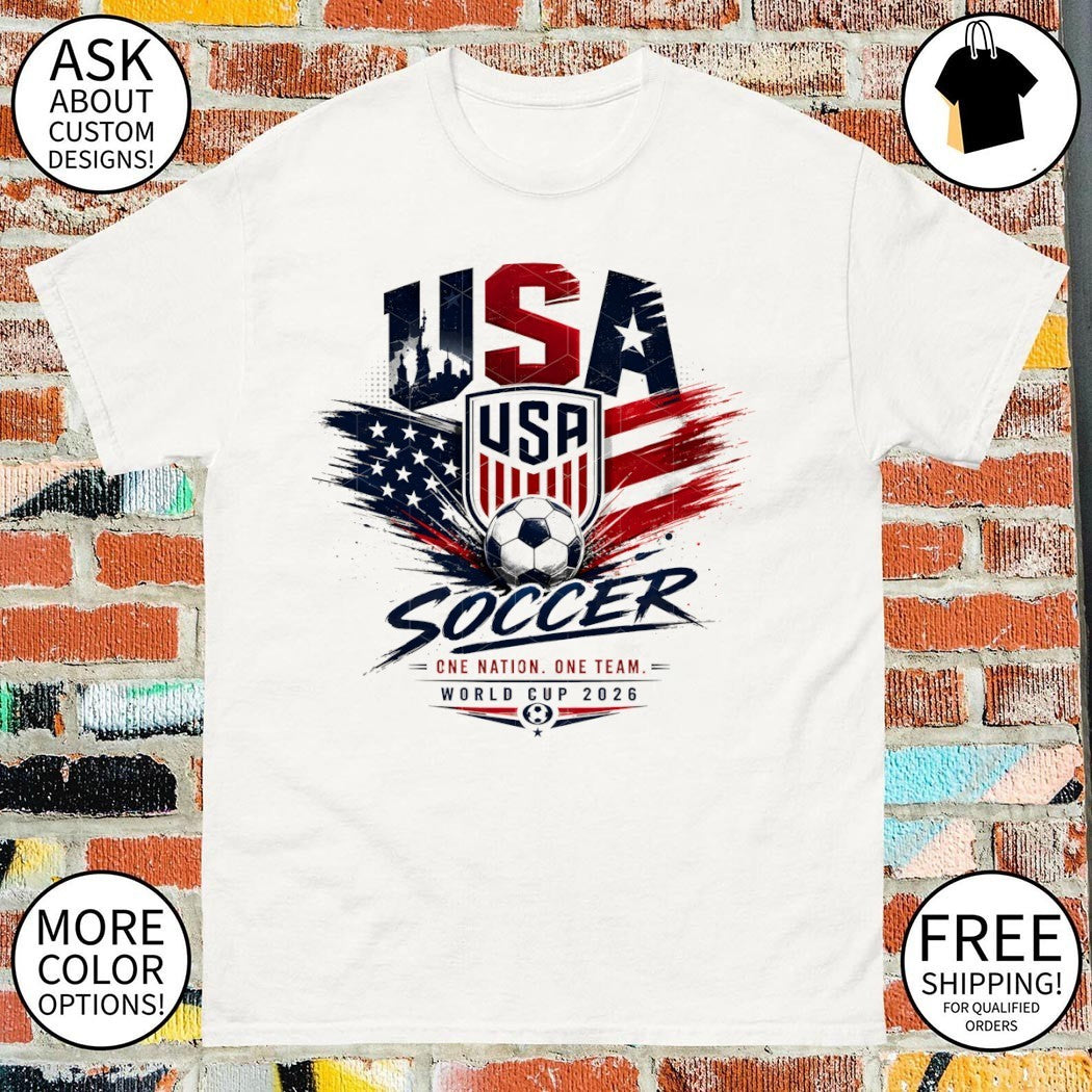USA Soccer World Cup 2026 One Nation One Team shirt